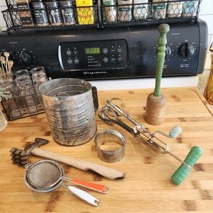 Vintage Kitchen Utensils